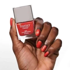 Empire Red Patent Shine 10X Nail Lacquer -Butter London Shop empire red patent shine 10x nail lacquer 280297