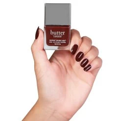 Fashion Size Boozy Chocolate Patent Shine 10X Nail Lacquer -Butter London Shop mini boozy chocolate patent shine 10x nail lacquer 215681