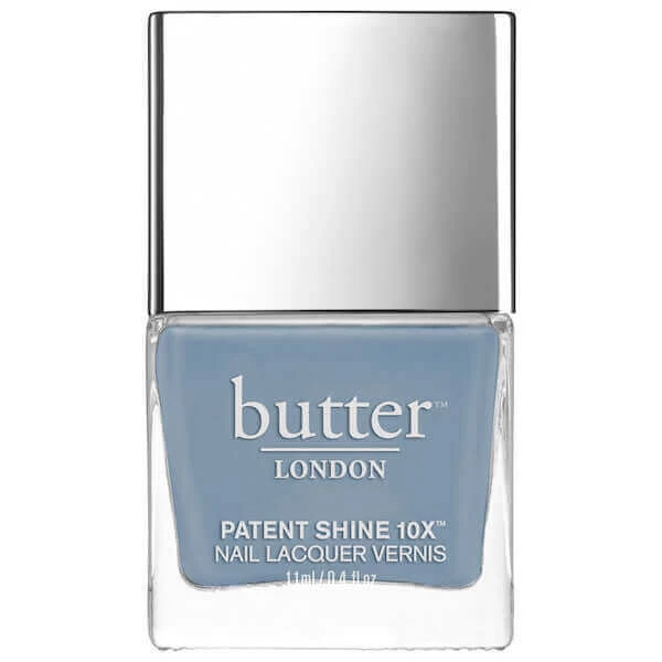 Waterloo Blue Patent Shine 10X Nail Lacquer 1 Waterloo Blue Patent Shine 10X Nail Lacquer